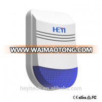 Live sound and light alarm on-site alarm wireless external siren